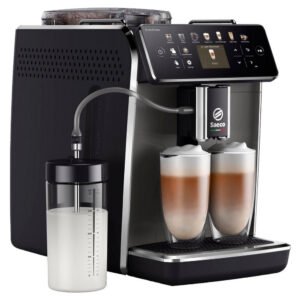 Saeco Kaffeevollautomat SM6580/50 GranAroma, 14 Kaffeespezialitäten, 4 Benutzerprofilen und TFT Display