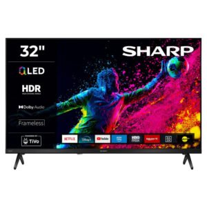 Sharp 1T-C32HE3x QLED-Fernseher (80 cm/32 Zoll, HD, Smart-TV)
