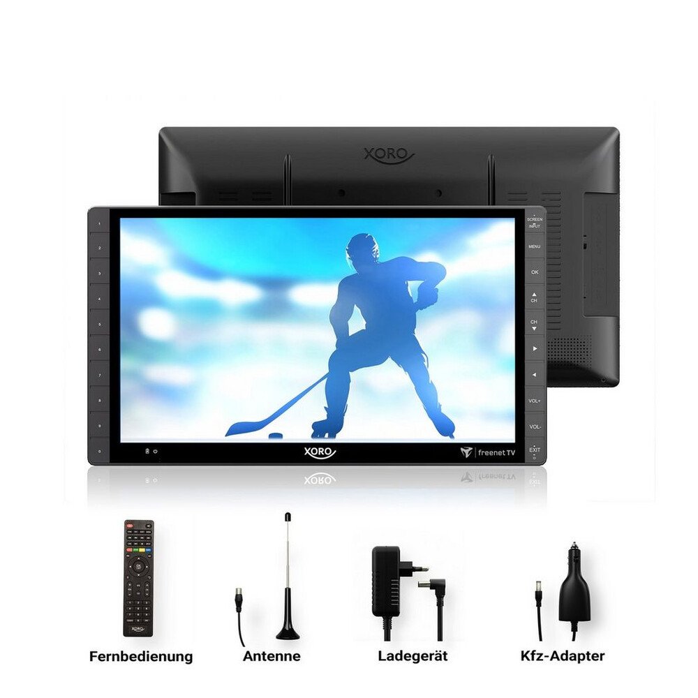 Xoro PTL 1450 V2 LCD-LED Fernseher (14 Zoll, inklusive 6 Monate freenet TV) – Bild 3